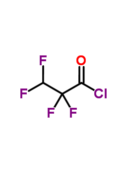 2,2,3,3-Tetrafluoropropionyl chloride Structure,663-73-0Structure