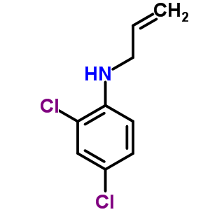 Benzenamine,2,4-dichloro-n-2-propen-1-yl- Structure,6632-15-1Structure