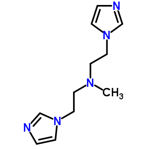 2-Imidazol-1-yl-n-(2-imidazol-1-ylethyl)-n-methyl-ethanamine Structure,6632-45-7Structure