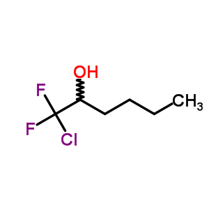 2-Hexanol,1-chloro-1,1-difluoro- Structure,6632-79-7Structure