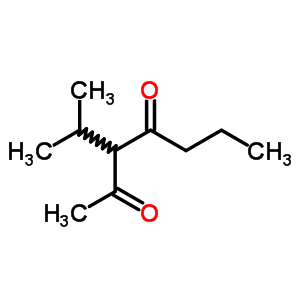 2,4-Heptanedione,3-(1-methylethyl)- Structure,6632-86-6Structure