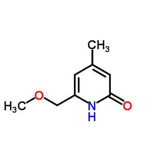 6-(Methoxymethyl)-4-methyl-1h-pyridin-2-one Structure,6633-56-3Structure