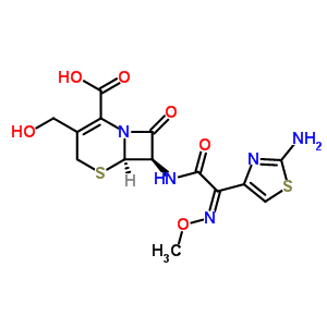 Desacetylcefotaxime Structure,66340-28-1Structure