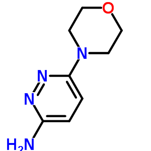 3-Amino-6-(morpholin-4-yl)pyridazine Structure,66346-91-6Structure