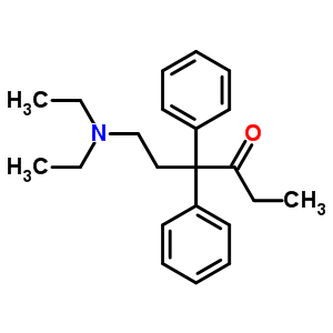 6-Diethylamino-4,4-diphenyl-hexan-3-one Structure,6635-10-5Structure