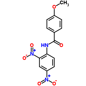 Benzamide,n-(2,4-dinitrophenyl)-4-methoxy- Structure,6637-28-1Structure