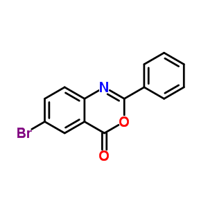 6-Bromo-2-phenyl-4h-benzo[d][1,3]oxazin-4-one Structure,66387-70-0Structure