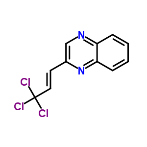 2-(3,3,3-Trichloro-1-propenyl)-quinoxaline Structure,6640-58-0Structure