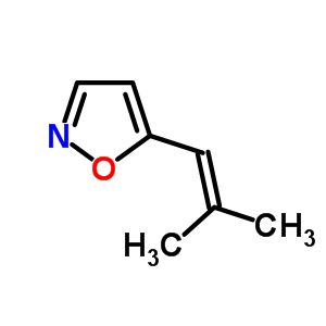 Isoxazole,5-(2-methyl-1-propen-1-yl)- Structure,66417-99-0Structure