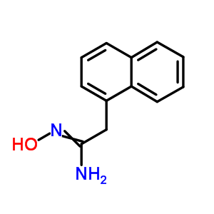 2-(Naphth-1-yl)acetamide oxime Structure,66611-51-6Structure