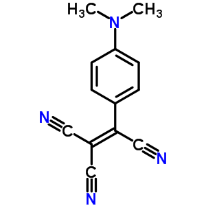 2-(4-Dimethylaminophenyl)-ethene-1,1,2-tricarbonitrile Structure,6673-15-0Structure