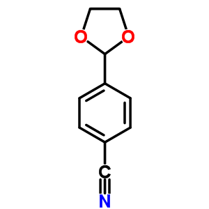 2-(4-Cyanophenyl)-1 3-dioxolane Structure,66739-89-7Structure