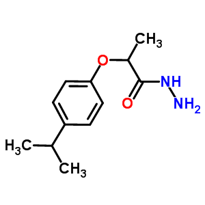 2-(4-Isopropylphenoxy)propanohydrazide Structure,667412-84-2Structure