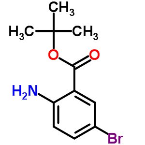 Tert-butyl 2-amino-5-bromobenzoate Structure,668969-63-9Structure