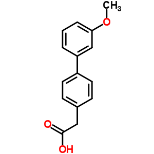 (3-Methoxy-biphenyl-4-yl)-acetic acid Structure,669713-73-9Structure