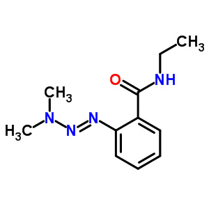 Benzamide, 2-(3,3-dimethyl-1-triazenyl)-n-ethyl- Structure,66974-89-8Structure