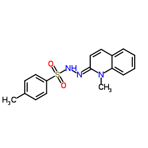 4-Methyl-n-[(1-methylquinolin-2-ylidene)amino]benzenesulfonamide Structure,67085-31-8Structure