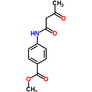 Methyl 4-(acetoacetylamino)benzenecarboxylate Structure,67093-75-8Structure