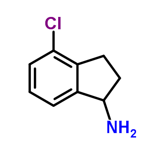 4-Chloro-2,3-dihydro-1h-inden-1-amine Structure,67120-40-5Structure