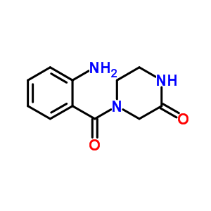 4-(2-Aminobenzoyl)-2-piperazinone Structure,671794-74-4Structure