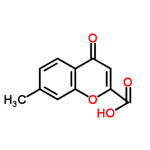 7-Methyl-4-oxo-4H-chromene-2-carboxylic acid Structure,67214-11-3Structure