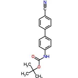 4-(4-Cyanophenyl)-1-n-boc-aniline Structure,672309-99-8Structure