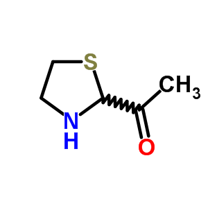 1-(2-Thiazolidinyl)-(9cl)-ethanone; (2-acetylthiazolidine) Structure,67399-73-9Structure