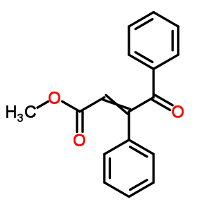 2-Butenoic acid,4-oxo-3,4-diphenyl-, methyl ester, (2e)- Structure,67472-83-7Structure