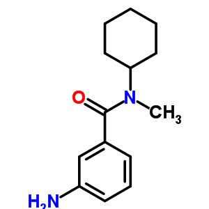 3-Amino-N-cyclohexyl-N-methyl-benzamide Structure,675112-76-2Structure