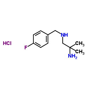 N1-[(4-fluorophenyl)methyl]-2-methyl-1,2-propanediamine dihydrochloride Structure,675189-33-0Structure