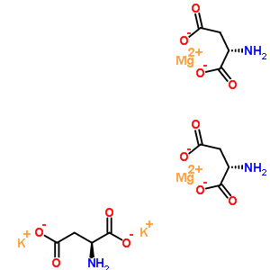 L-aspartic acid potassium magnesium salt Structure,67528-13-6Structure