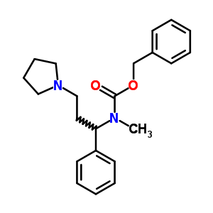 1-Pyrrolidin-3-phenyl-3-(n-cbz-n-methyl)amino-ethane Structure,675602-83-2Structure