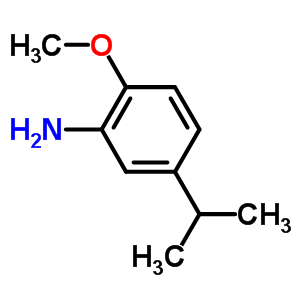 2-Methoxy-5-(1-methylethyl)-benzenamine Structure,67617-85-0Structure