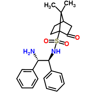 N-[(1s,2s)-2-amino-1,2-diphenylethyl]-7,7-dimethyl-2-oxobicyclo[2.2.1]heptane-1-sulfonamide Structure,676270-65-8Structure