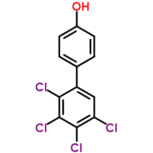 2,3,4-5-Tetrachloro-4-biphenylol Structure,67651-34-7Structure