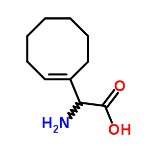 2-Amino-2-[(1e)-1-cyclooctenyl]acetic acid Structure,67654-45-9Structure