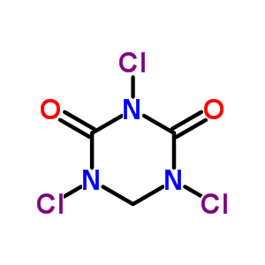 1,3,5-Triazine-2,4(1h,3h)-dione,1,3,5-trichlorodihydro- Structure,67700-33-8Structure