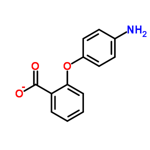 2-(4-Aminophenoxy)benzene carboxylic acid Structure,67724-03-2Structure