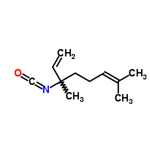 3-Isocyanato-3,7-dimethyl-octa-1,6-diene Structure,67761-65-3Structure