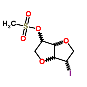 2-Iodo-6-methylsulfonyloxy-4,8-dioxabicyclo[3.3.0]octane Structure,67831-29-2Structure