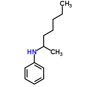 N-(2-heptyl)aniline Structure,67915-63-3Structure