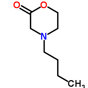 2-Morpholinone,4-butyl- Structure,68182-84-3Structure