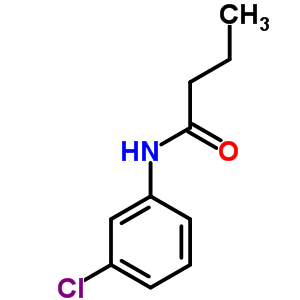 Butanamide, n-(3-chlorophenyl)- Structure,6832-93-5Structure