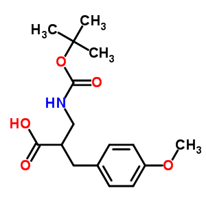 2-N-boc-2-aminomethyl-3-(4-methoxyphenyl)-propionic acid Structure,683218-95-3Structure