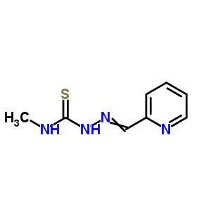 3-Methyl-1-(pyridin-2-ylmethylideneamino)thiourea Structure,6839-88-9Structure