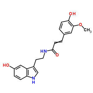 N-feruloyl serotonin Structure,68573-23-9Structure