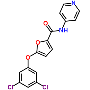 Mac 1753 Structure,685830-90-4Structure