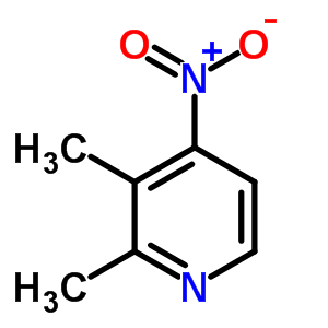 2,3-Dimethyl-4-nitropyridine Structure,68707-69-7Structure