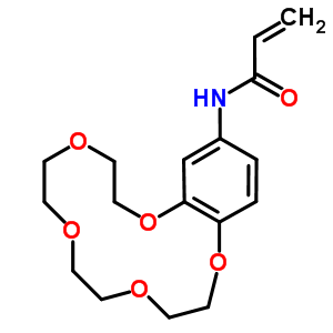 4-Acryloylamidobenzo-15-crown-5, 99 Structure,68865-30-5Structure