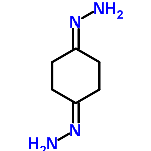 1,4-Cyclohexanedione,1,4-dihydrazone Structure,68882-60-0Structure